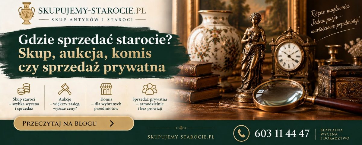 Gdzie sprzedać starocie - Skup aukcja komis czy sprzedaż prywatna