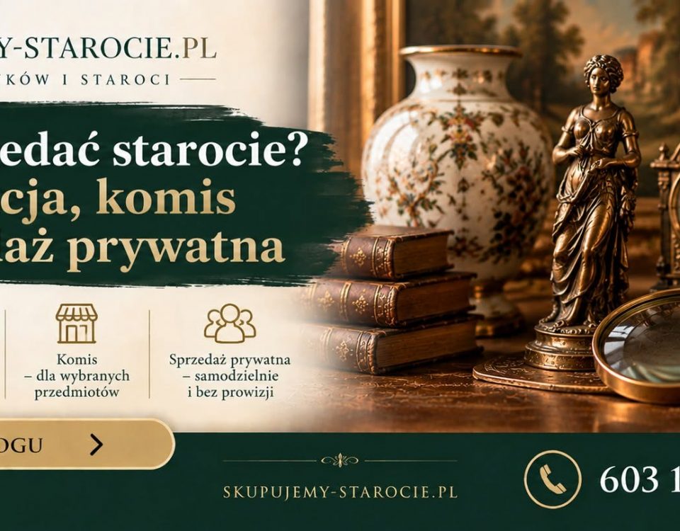 Gdzie sprzedać starocie - Skup aukcja komis czy sprzedaż prywatna