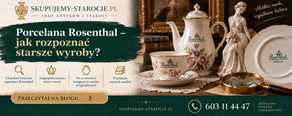 Porcelana Rosenthal – jak rozpoznać starsze wyroby