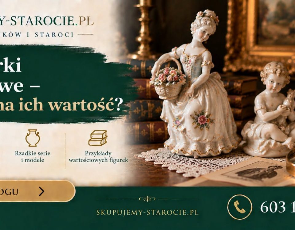 Stare figurki porcelanowe – co wpływa na ich wartość