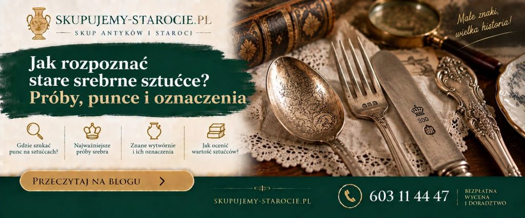 Jak rozpoznać stare srebrne sztućce Próby punce i oznaczenia