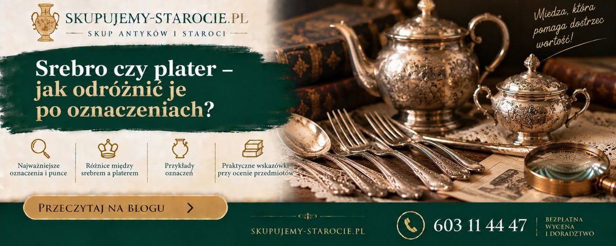 Srebro czy plater – jak odróżnić je po oznaczeniach