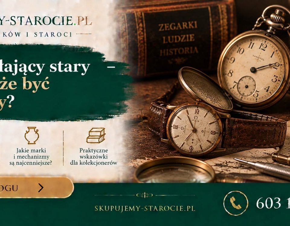 Czy niedziałający stary zegarek może być wartościowy