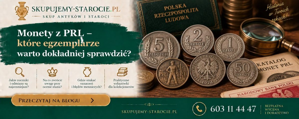 Monety z PRL – które egzemplarze warto dokładniej sprawdzić