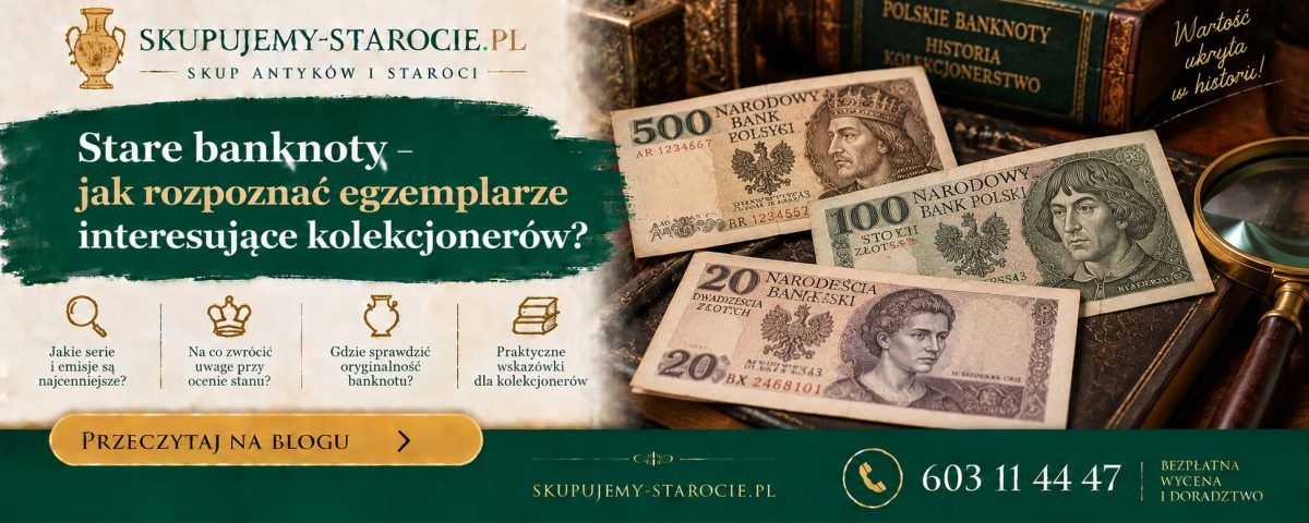 Stare banknoty – jak rozpoznać egzemplarze interesujące kolekcjonerów