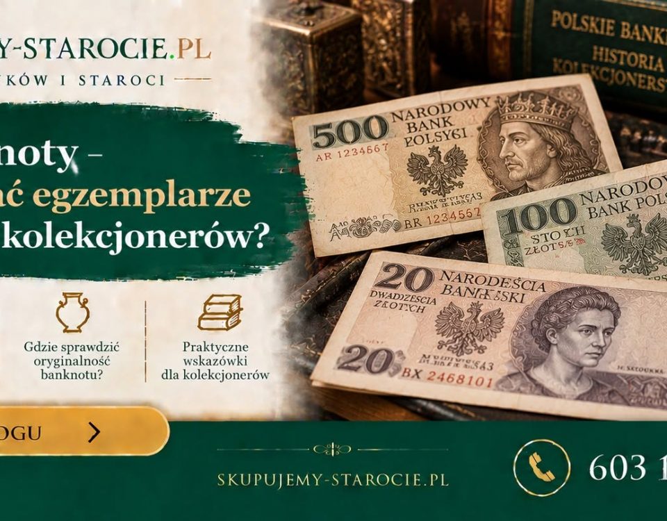 Stare banknoty – jak rozpoznać egzemplarze interesujące kolekcjonerów