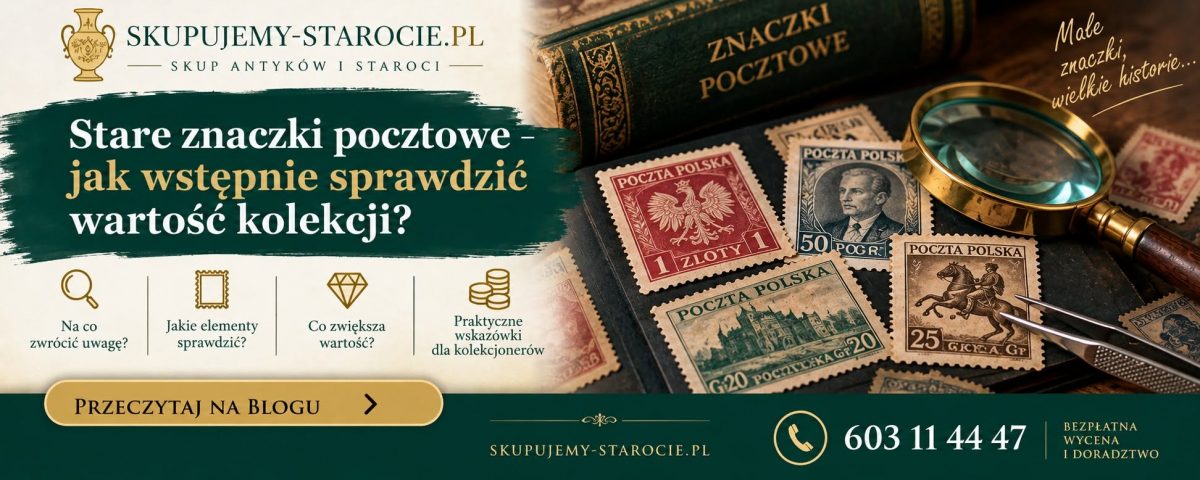 Stare znaczki pocztowe – jak wstępnie sprawdzić wartość kolekcji