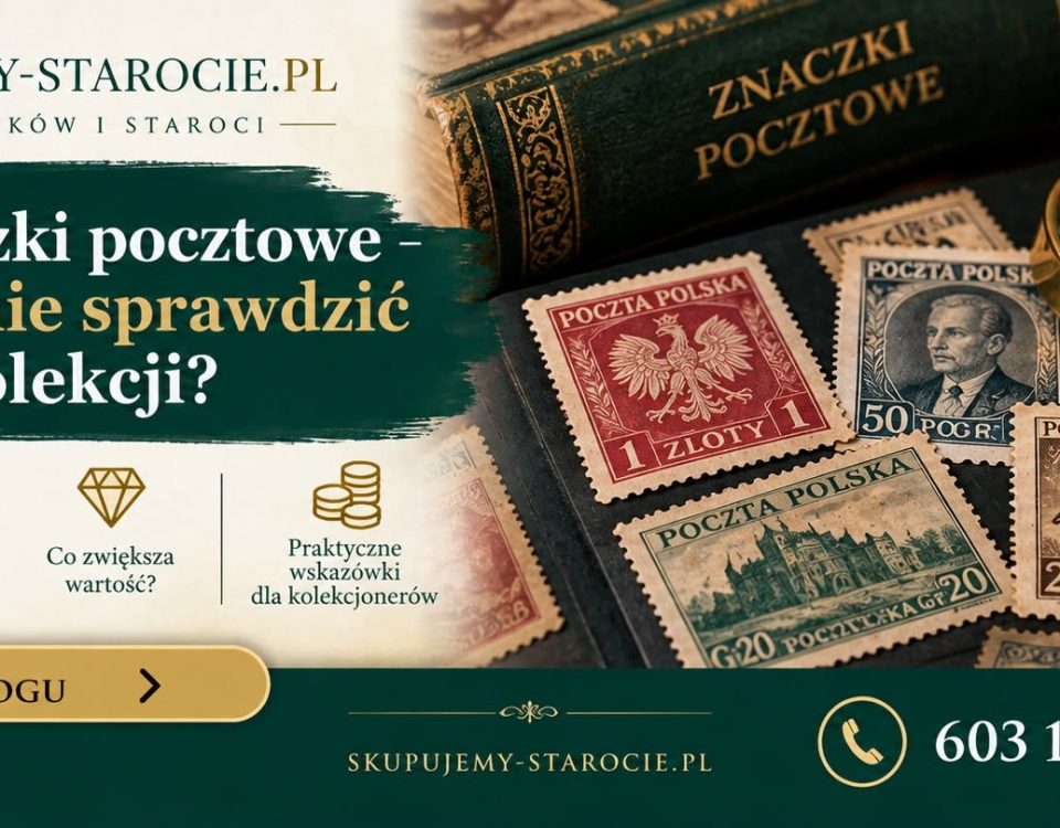 Stare znaczki pocztowe – jak wstępnie sprawdzić wartość kolekcji