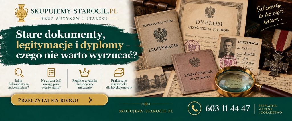 Stare dokumenty legitymacje i dyplomy – czego nie warto wyrzucać
