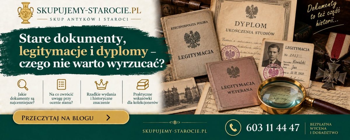 Stare dokumenty legitymacje i dyplomy – czego nie warto wyrzucać