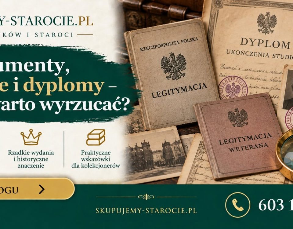 Stare dokumenty legitymacje i dyplomy – czego nie warto wyrzucać