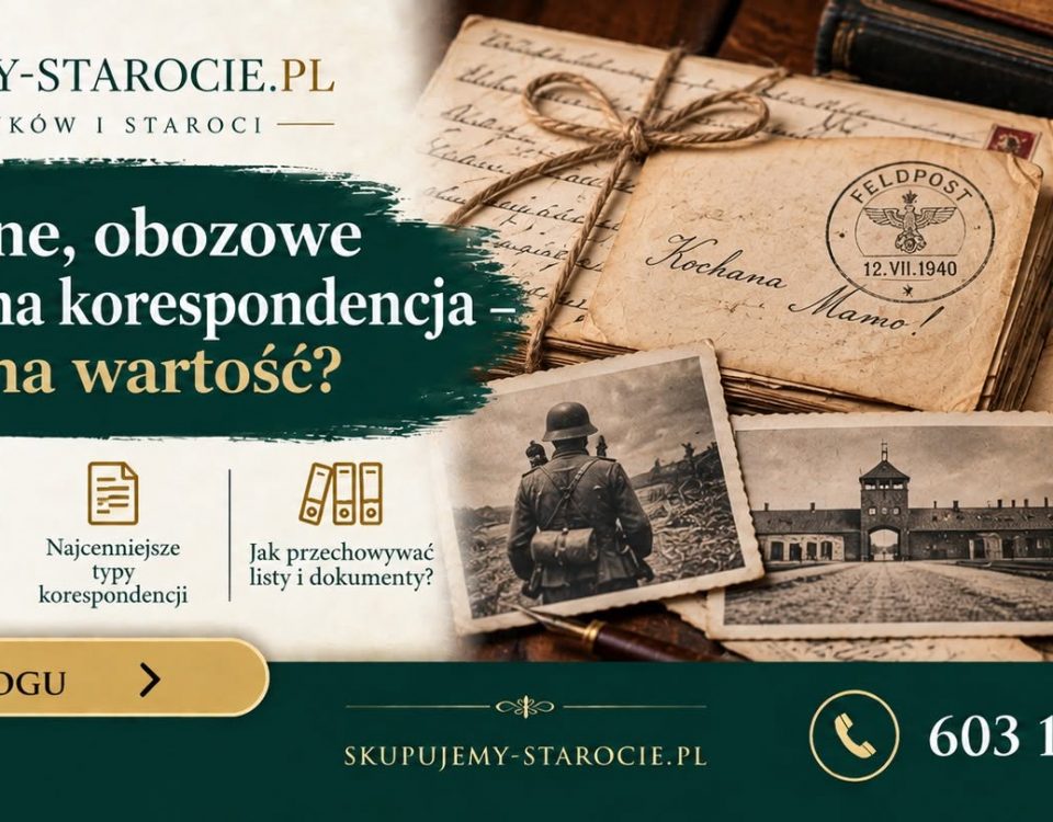 Listy wojenne obozowe i przedwojenna korespondencja – co wpływa na wartość