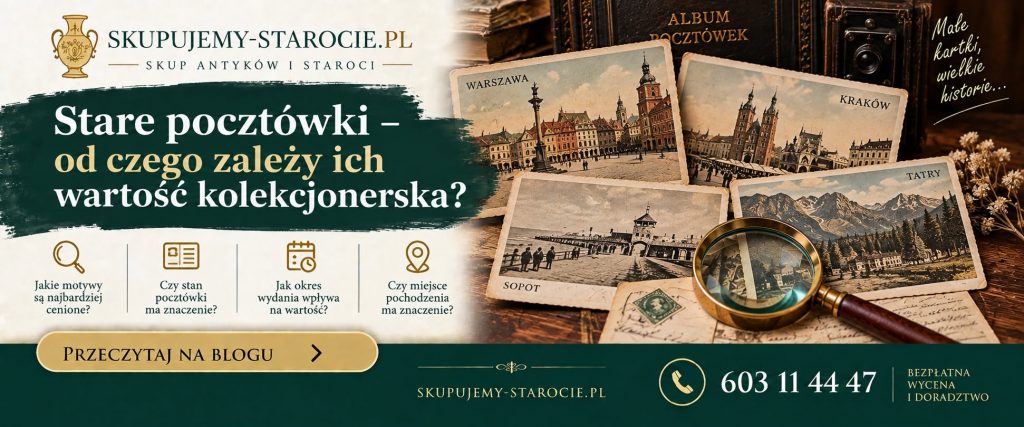 Stare pocztówki – od czego zależy ich wartość kolekcjonerska
