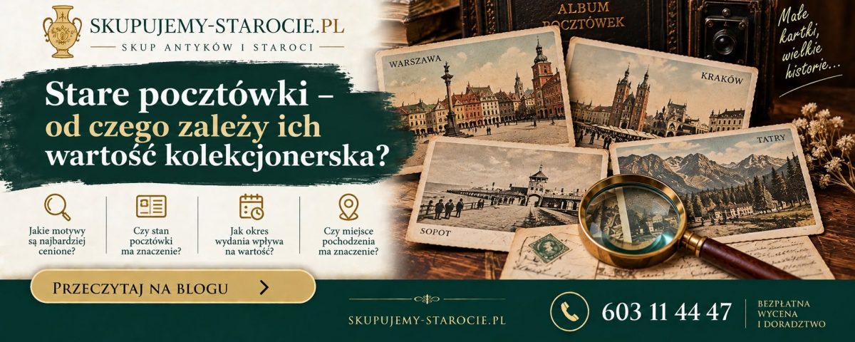 Stare pocztówki – od czego zależy ich wartość kolekcjonerska