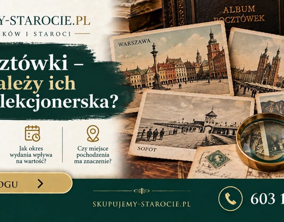 Stare pocztówki – od czego zależy ich wartość kolekcjonerska