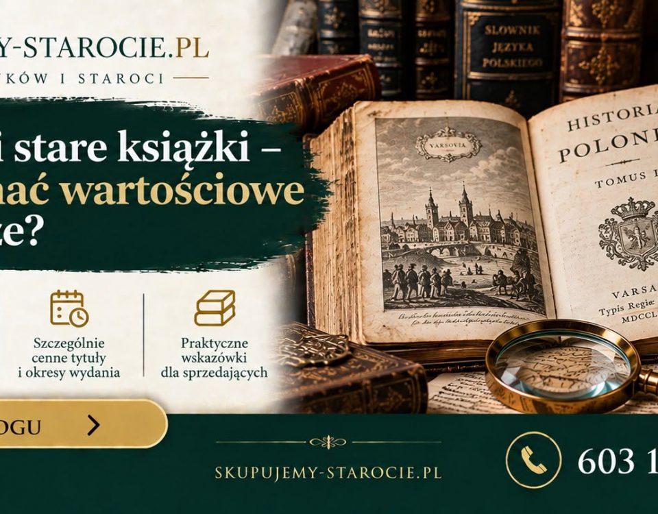 Starodruki i stare książki – jak rozpoznać wartościowe egzemplarze