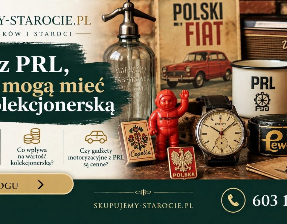 Gadżety z PRL które dziś mogą mieć wartość kolekcjonerską