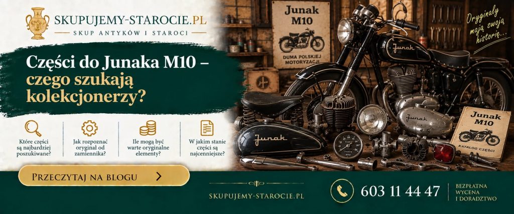 Części do Junaka M10 czego szukają kolekcjonerzy