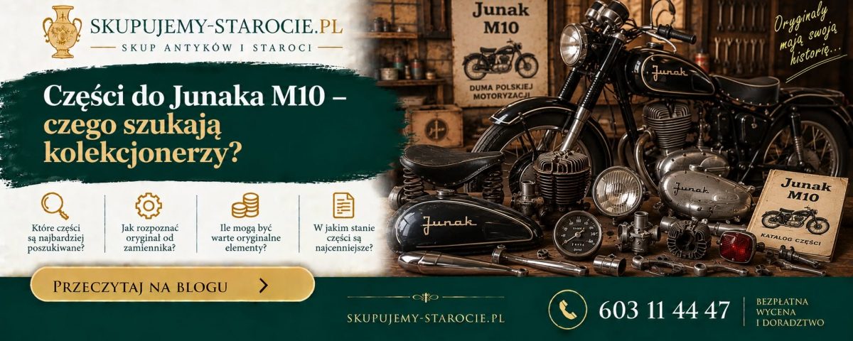 Części do Junaka M10 czego szukają kolekcjonerzy