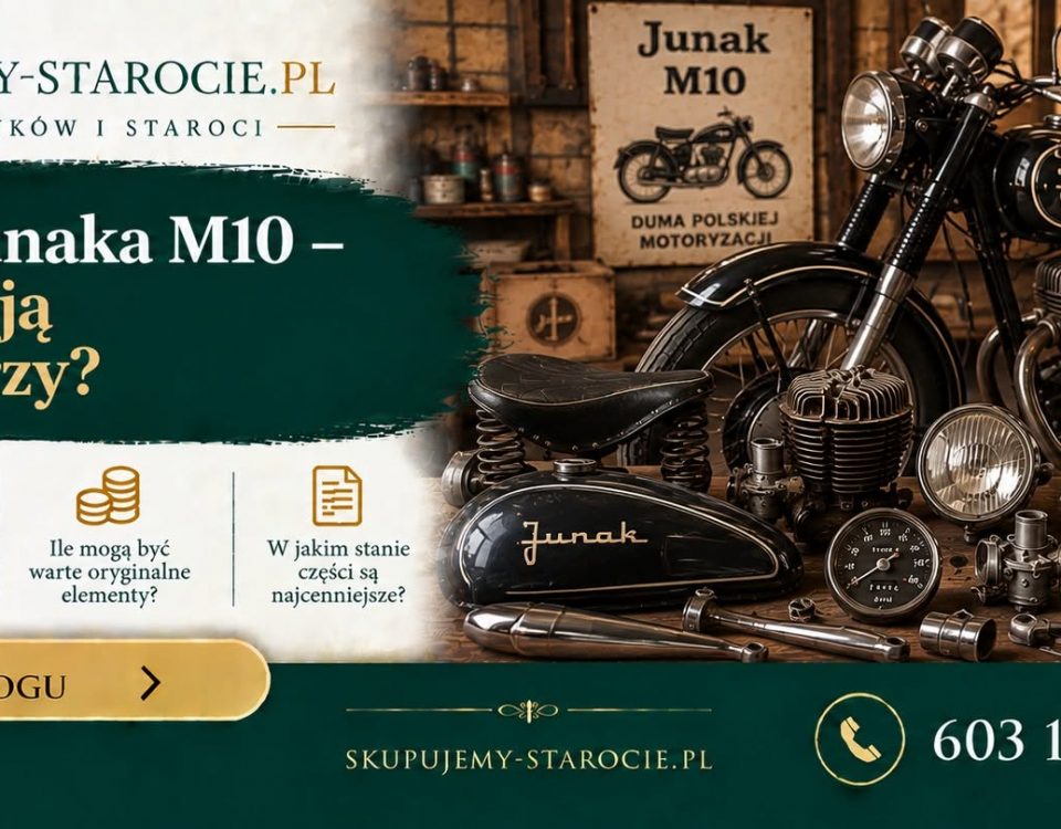 Części do Junaka M10 czego szukają kolekcjonerzy