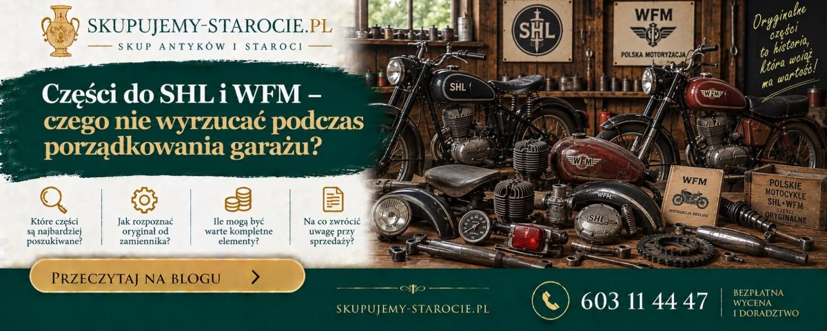 Części do SHL i WFM – czego nie wyrzucać podczas porządkowania garażu