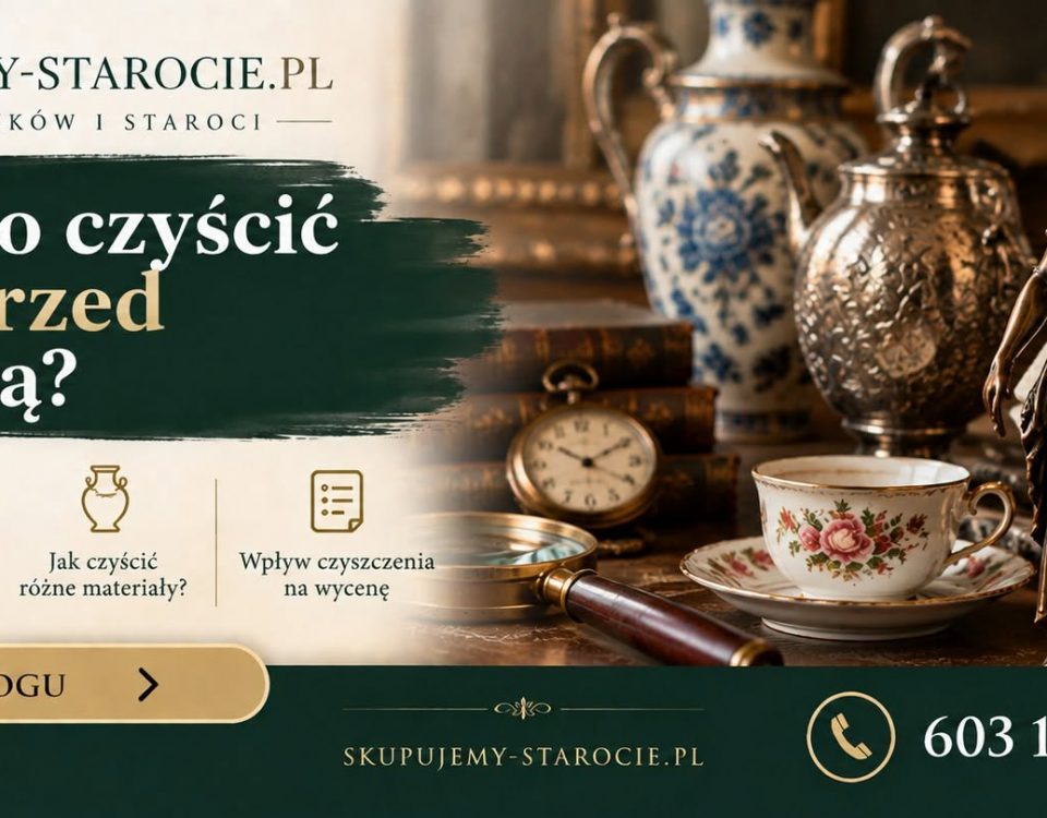 Czy warto czyścić antyki przed sprzedażą