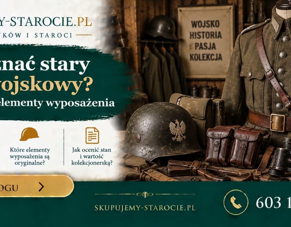 Jak rozpoznać stary mundur wojskowy - Krój oznaczenia i elementy wyposażenia