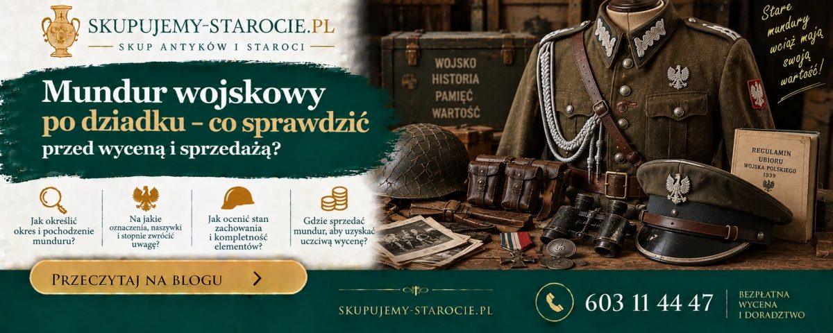 Mundur wojskowy po dziadku – co sprawdzić przed wyceną i sprzedażą