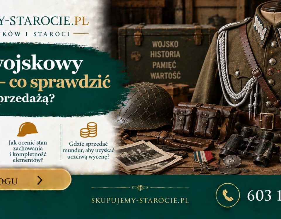 Mundur wojskowy po dziadku – co sprawdzić przed wyceną i sprzedażą