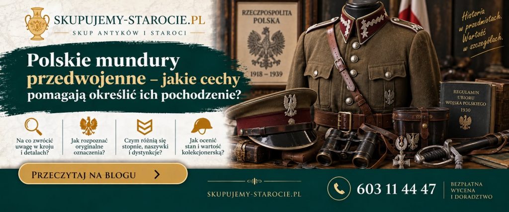 Polskie mundury przedwojenne – jakie cechy pomagają określić ich pochodzenie