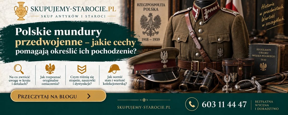 Polskie mundury przedwojenne – jakie cechy pomagają określić ich pochodzenie