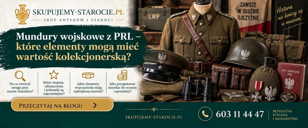 Mundury wojskowe z PRL – które elementy mogą mieć wartość kolekcjonerską