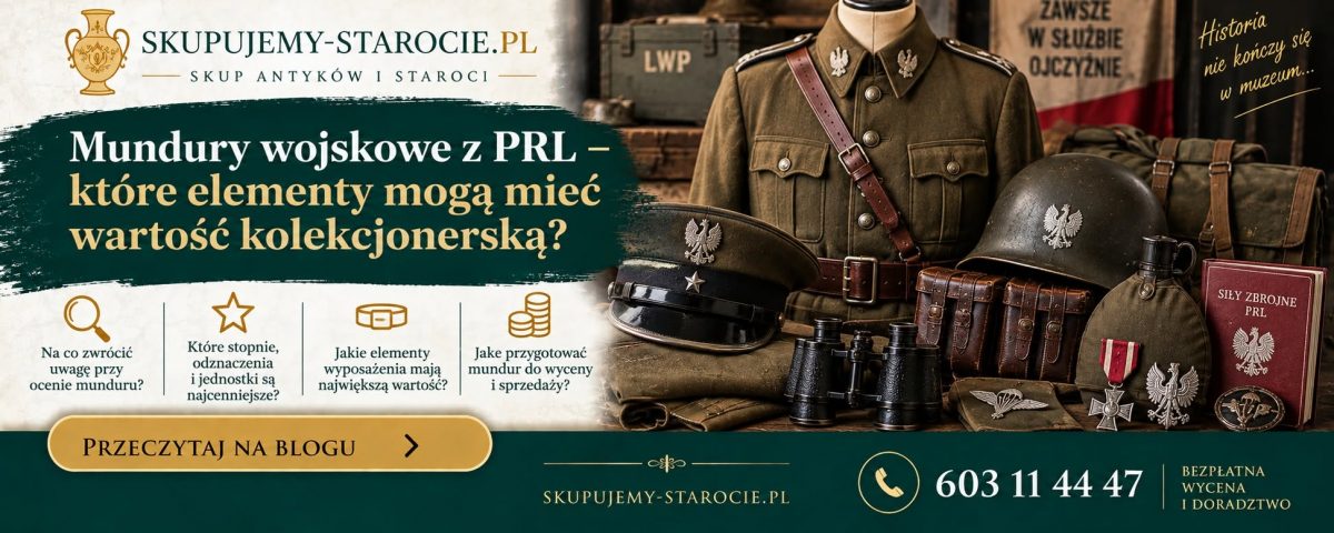Mundury wojskowe z PRL – które elementy mogą mieć wartość kolekcjonerską