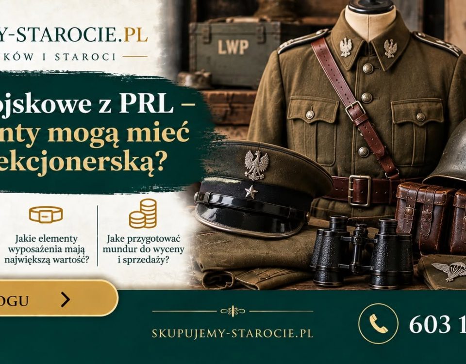 Mundury wojskowe z PRL – które elementy mogą mieć wartość kolekcjonerską