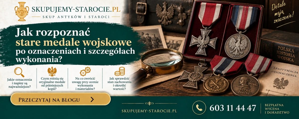 Jak rozpoznać stare medale wojskowe po oznaczeniach i szczegółach wykonania