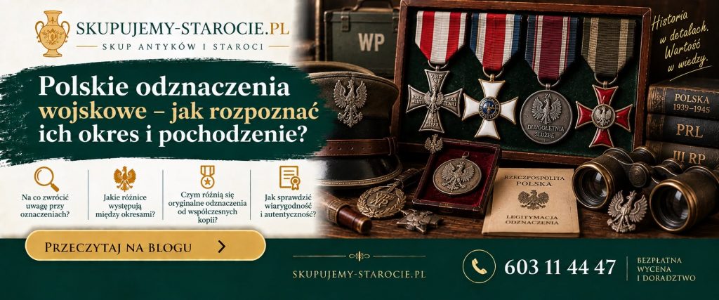 Polskie odznaczenia wojskowe – jak rozpoznać ich okres i pochodzenie