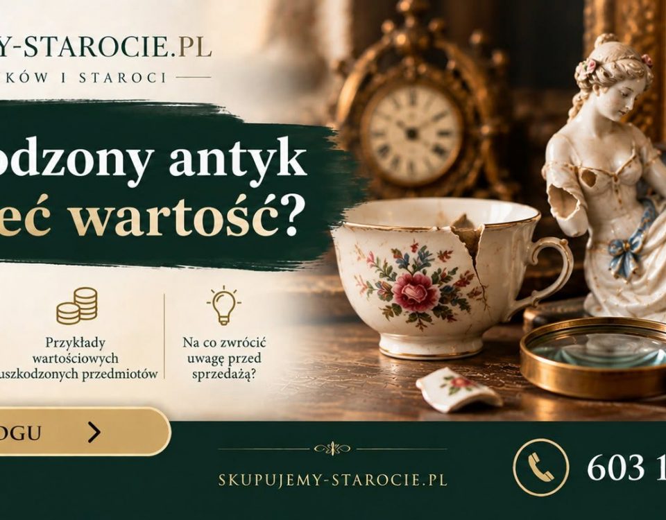 Czy uszkodzony antyk może mieć wartość