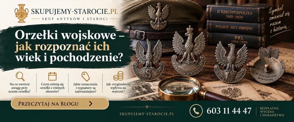 Orzełki wojskowe – jak rozpoznać ich wiek i pochodzenie