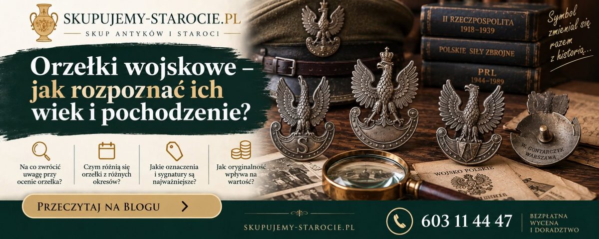 Orzełki wojskowe – jak rozpoznać ich wiek i pochodzenie
