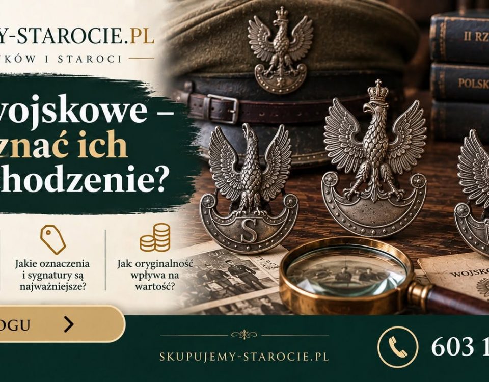 Orzełki wojskowe – jak rozpoznać ich wiek i pochodzenie