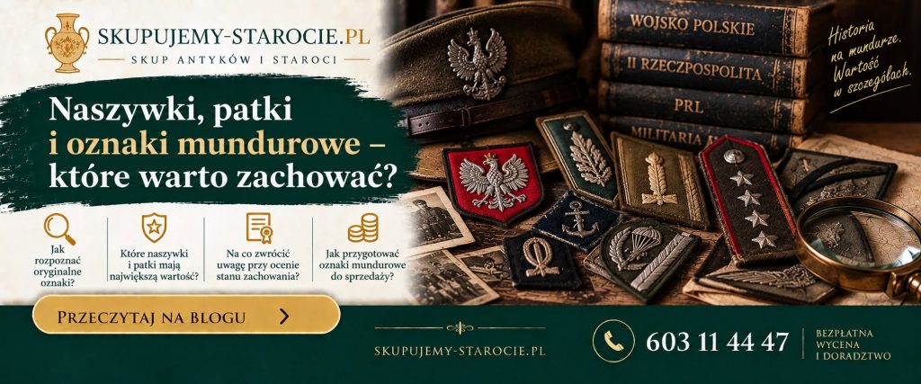 Naszywki, patki i oznaki mundurowe – które warto zachować