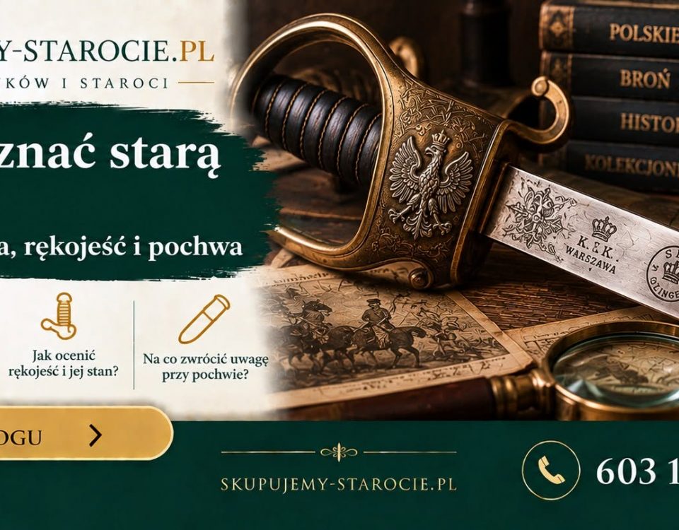 Jak rozpoznać starą szablę - Sygnatury głownia rękojeść i pochwa