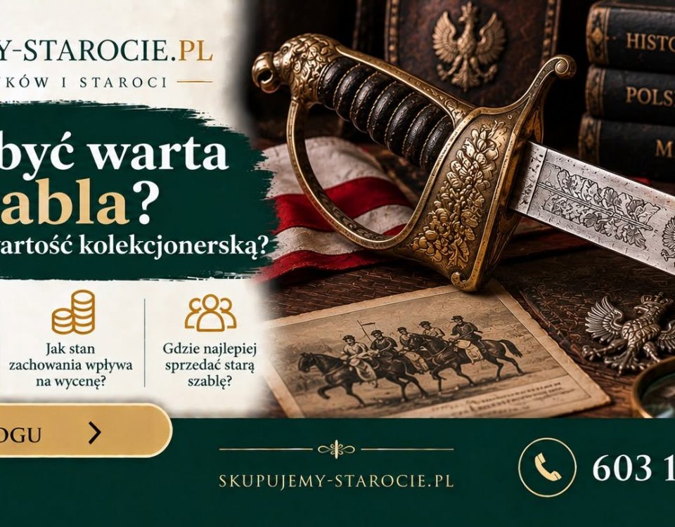 Ile może być warta stara szabla - Co wpływa na jej wartość kolekcjonerską