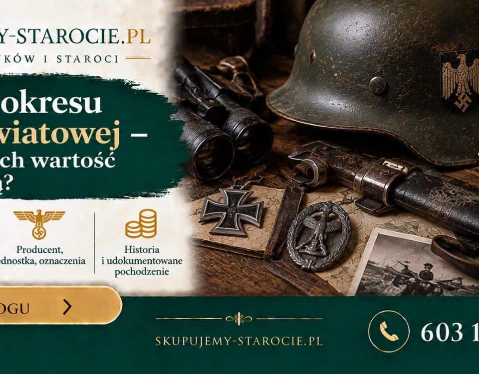Militaria z okresu II wojny światowej – co wpływa na ich wartość kolekcjonerską